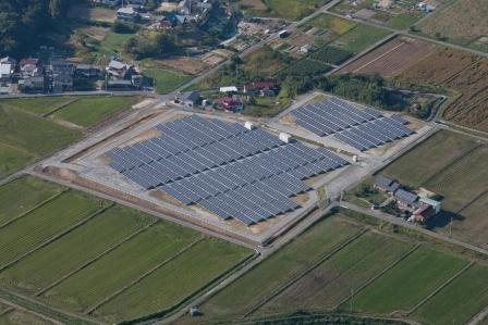 写真：F常滑太陽光発電所