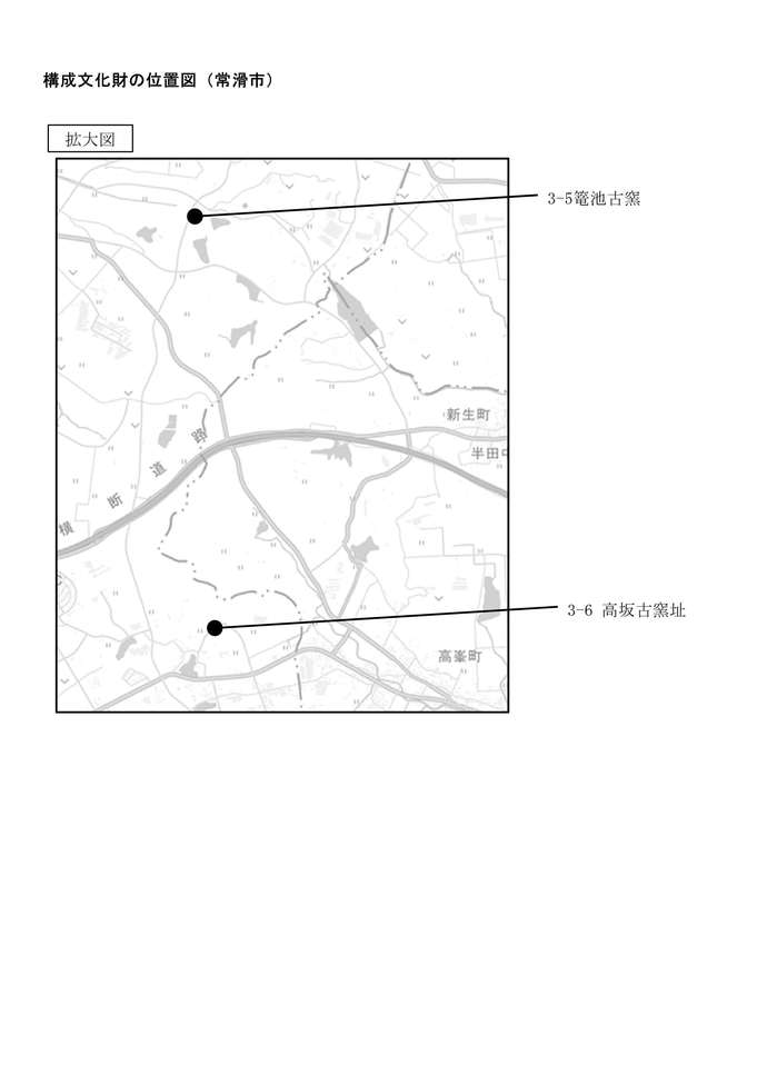 構成文化財の位置