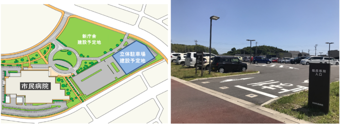 立体駐車場建設予定地