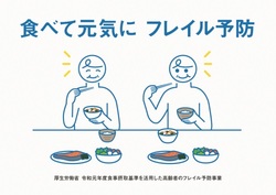 食べて元気にフレイル予防