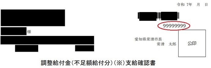 LINE確認書