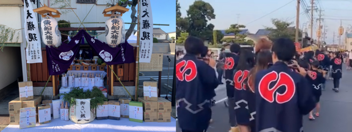 祭りの様子